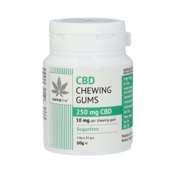 Chewing gum CBD Menthe Poivrée 250mg